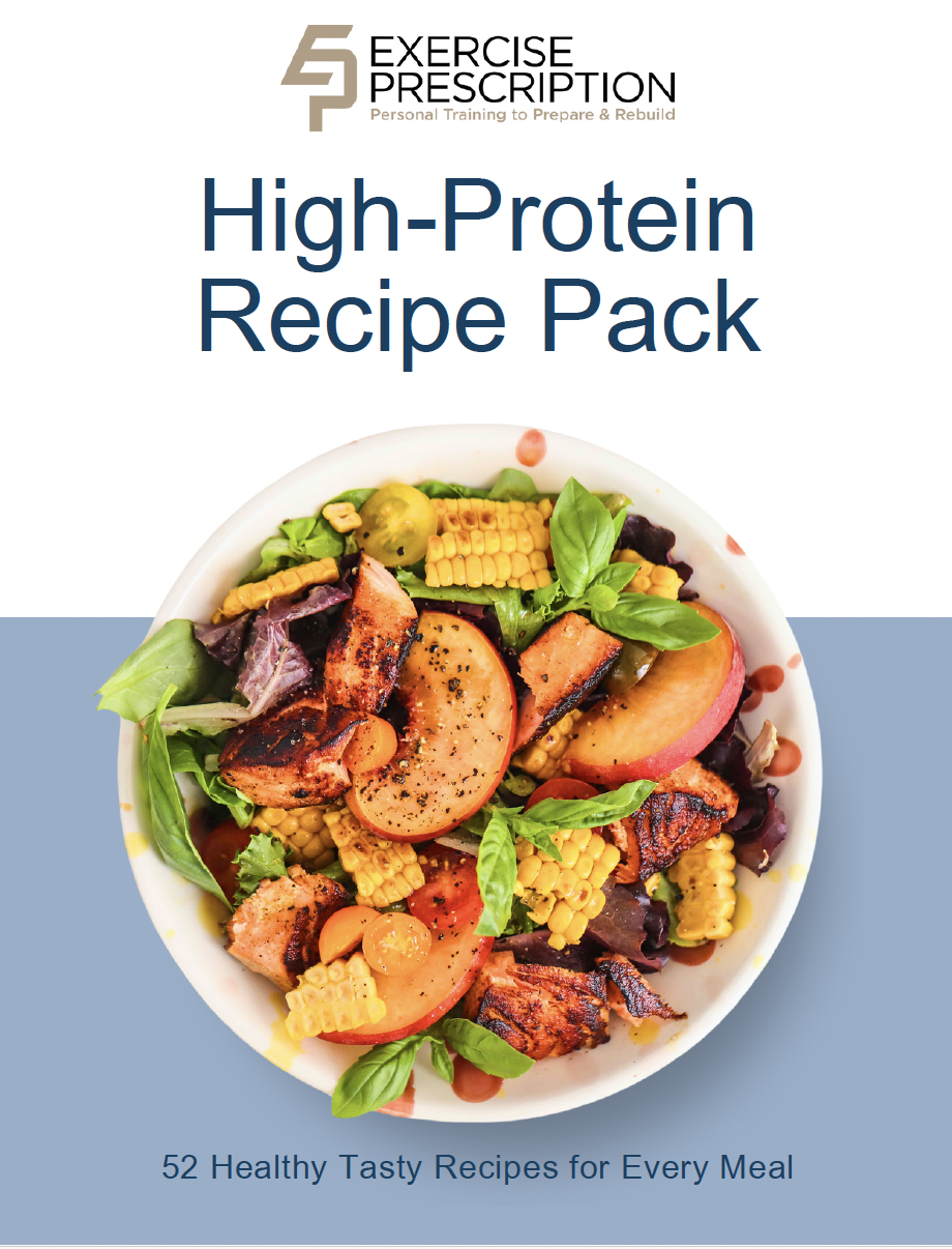 Front cover of High-Protein Recipe Pack