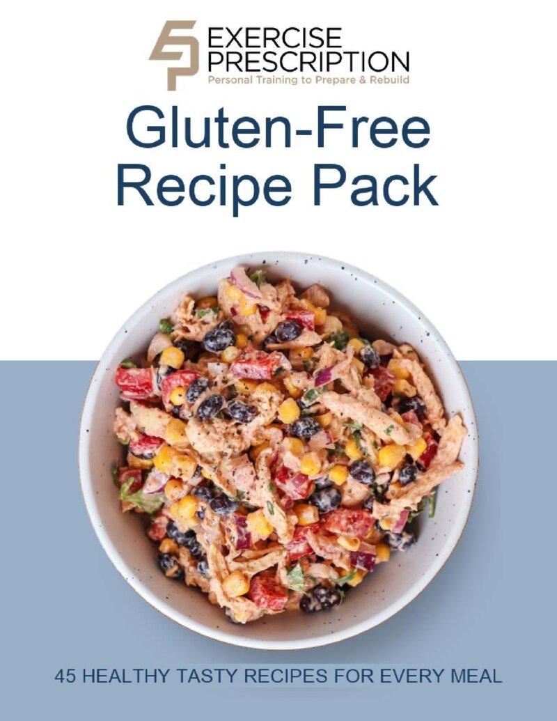 Front cover of Gluten-Free Recipe Pack