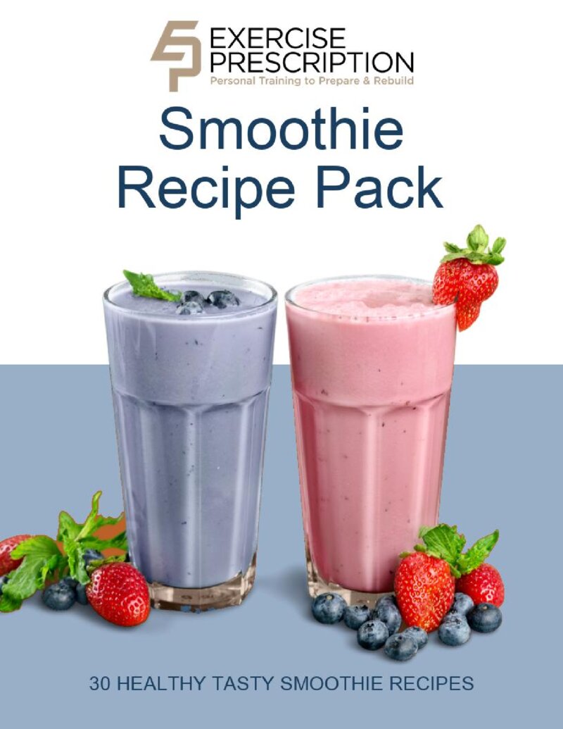 Front cover of Smoothie Recipe Pack